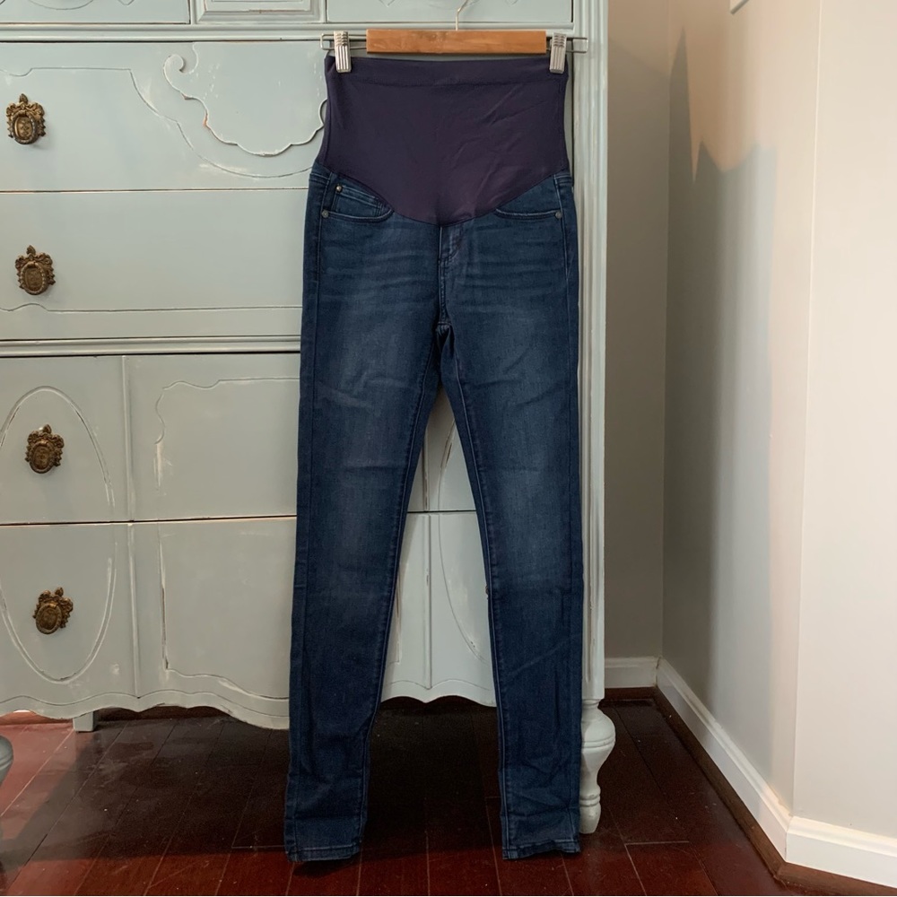 PinkBlush Dark Wash Maternity Jeans